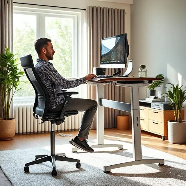 Ergonomic Office Setup for Tall Workers: What Actually Works