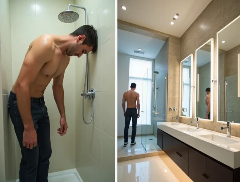 Small Showers, Big Problems: Tall-Friendly Bathroom Design Ideas