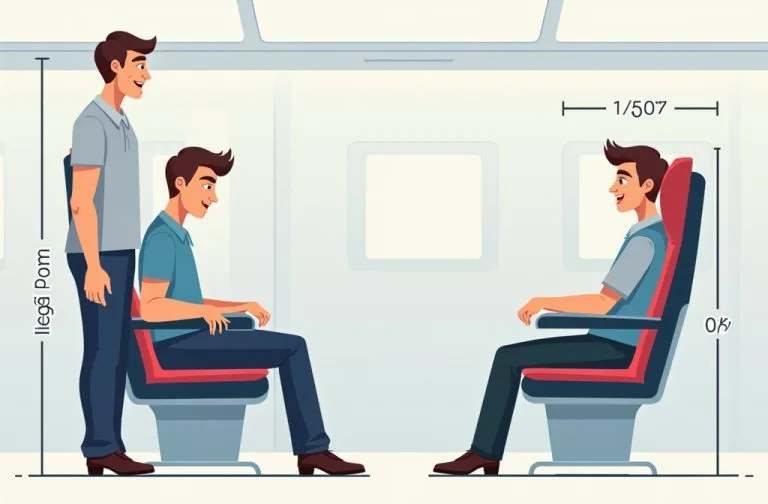Long-Legged Travelers’ Guide to Choosing the Best Seats on Planes and Trains