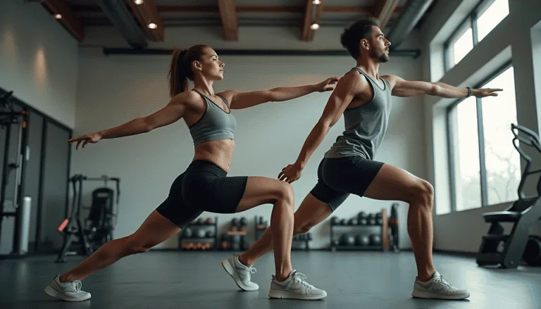 A tall woman standing on a subway platform with a backpack, smiling confidently while waiting for a train. A map of the subway system is visible behind her.